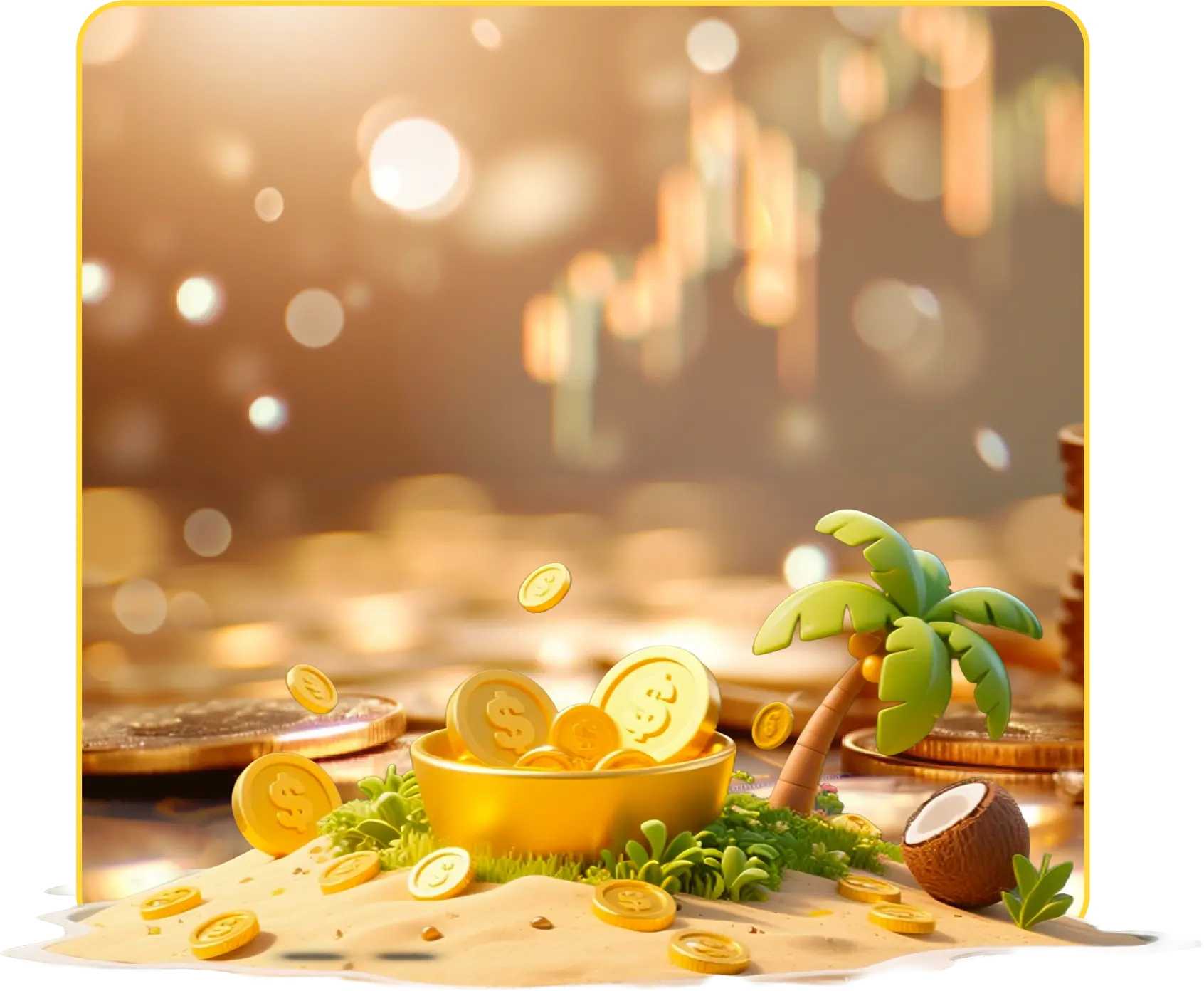 Cashback Island的优势: