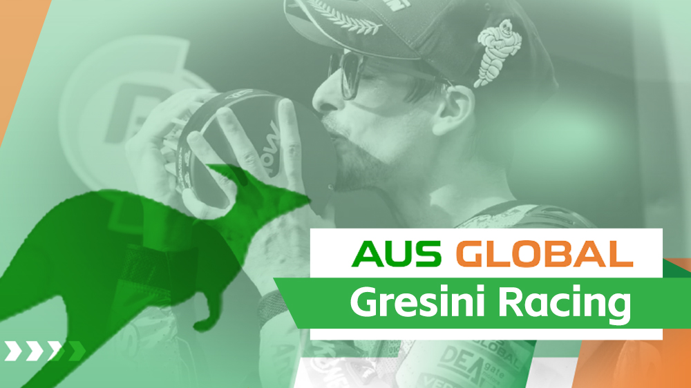 AUS GLOBAL與Gresini Racing達成2025 2026賽季戰略合作續約