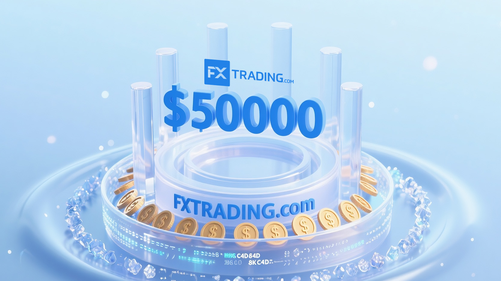 FXTRADING.com 交易常客信用金：累積手數最高領 50,000 美元回饋