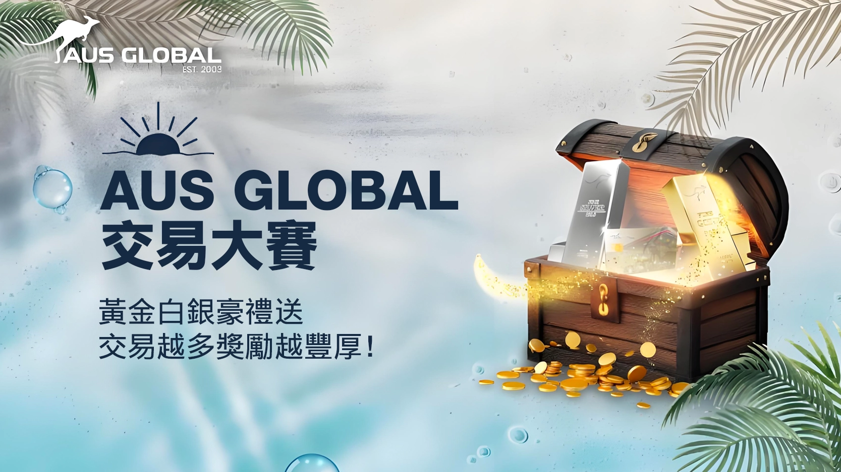 2025 AUS GLOBAL 交易大賽攻略：如何贏取金條豪禮？規則與獎勵全解析
