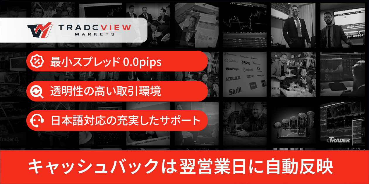 Tradeview（トレードビュー）のキャッシュバック情報と特徴